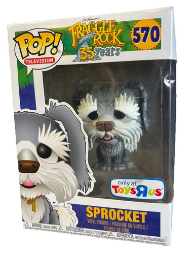 Funko Pop Fraggle Rock SPROCKET 570 Vinyl Figure Toys R Us Exclusive