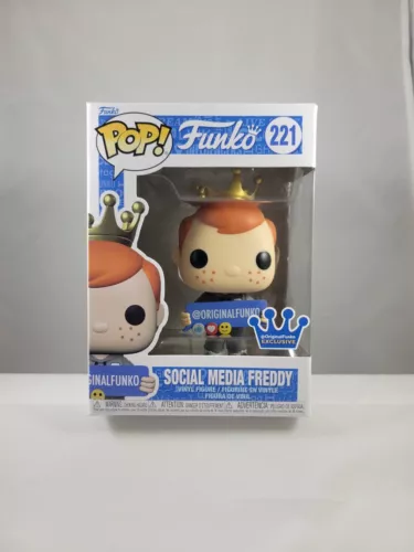 Funko Pop! Freddy Funko - Social Media Freddy @OriginalFunko EXCLUSIVE #221