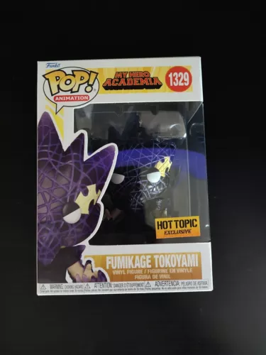 FUNKO POP! FUMIKAGE TOKOYAMI HOT TOPIC EXCLUSIVE MY HERO W PROTECTOR 1329
