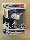 Funko Pop Funimation : Goku & Flying Nimbus Silver Chrome #109 *Rare