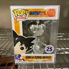Funko Pop Funimation : Goku & Flying Nimbus Silver Chrome #109 Vinyl "MINT"