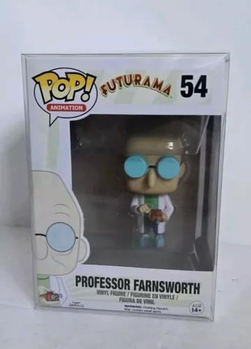Funko POP! Futurama - Professor Farnsworth (54) With Pop Protection Case