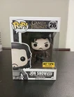 FUNKO POP GAME OF THRONES HOT TOPIC EXCLUSIVE CASTLE BLACK JON SNOW #26