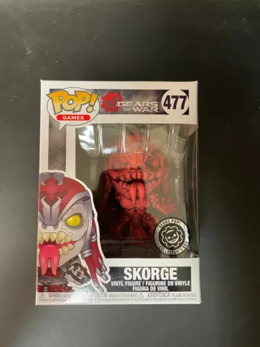 Funko Pop Games 477 Gears of War Skorge Gears Pop Collector's Box