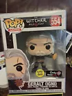 Funko Pop Games #554 Geralt (IGNI) The Witcher Wild Hunt GITD Gamestop Exclusive