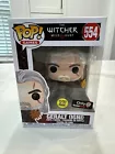 Funko Pop Games #554 Geralt (IGNI) The Witcher Wild Hunt GITD Gamestop Exclusive