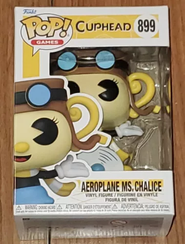 Funko Pop Games #899 Aeroplane Ms Chalice Cuphead