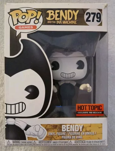 FUNKO POP! GAMES: Bendy and the Ink Machine - Bendy #279 Hot Topic