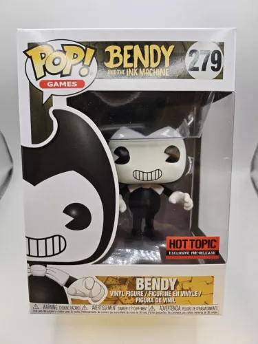 Funko Pop! Games: Bendy and the Ink Machine: Bendy #279 Pre-Release Hot Topic +
