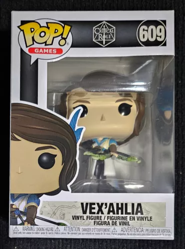 Funko Pop! Games Critical Role Vex'Ahlia Vox Machina #609 w/Protector