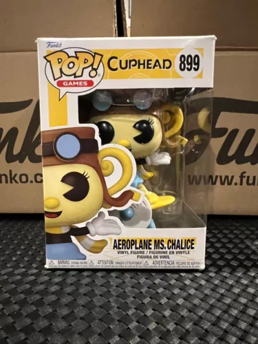 Funko Pop! Games Cuphead Aeroplane Ms. Chalice #899