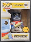 Funko Pop! Games Cuphead Chef Saltbaker #900 CHASE Figure MINT + Rare NR