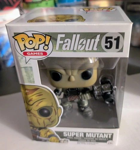 Funko Pop Games Fallout Super Mutant #51 w/Pop Protector