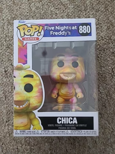 Funko POP Games Figure : Five Nights At Freddys #880 Chica [Tie Dye].