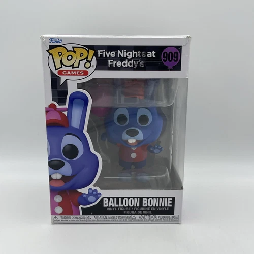 Funko Pop! Games Five Nights at Freddys Balloon Bonnie #909 Vinyl Figure #CT