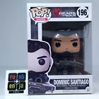 Funko Pop! Games Gears of War Dominic Santiago #196 FADED BOX FRONT