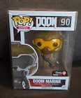 Funko POP! Games Gold Doom Marine #90 GameStop Exclusive