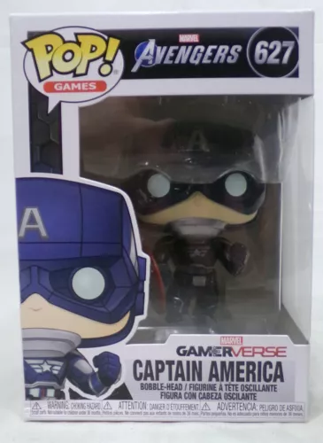 Funko Pop! Games Marvel Avengers 627 Gamerverse Captain America Vinyl Figure