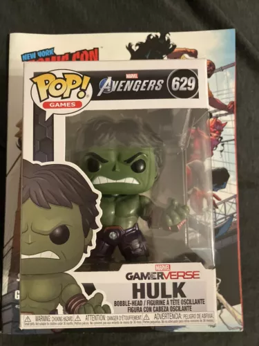 Funko POP! Games Marvel Avengers Gamerverse Hulk #629 Vinyl Figure