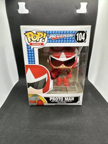Funko Pop! Games Mega Man #104 Proto Man Vaulted