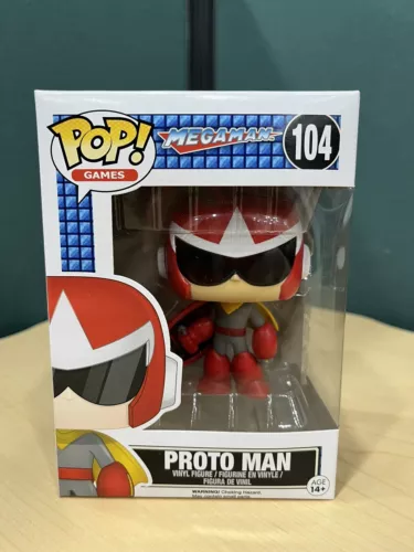 Funko Pop! Games: Mega Man - Proto Man #104