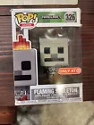 Funko Pop! Games Minecraft #326 Flaming Skeleton Target Exclusive