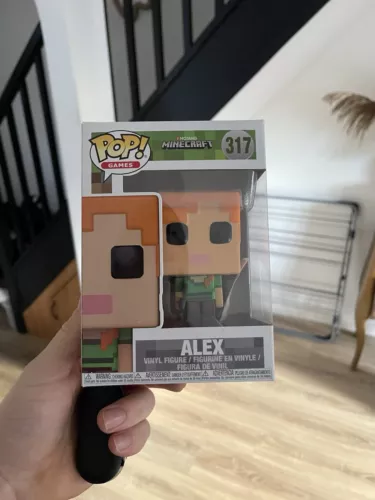 Funko Pop Games Minecraft Alex #317 Vinyl Figure See Photos 99p Start No Reserve