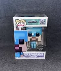 FUNKO POP GAMES - No. 322 - NEW - MINECRAFT - EXCLUSIVE - STEVE IN DIAMOND ARMOR