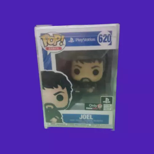 Funko Pop! Games: PlayStation - Joel #620 GameStop Figure (Box & Protector)