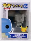 Funko Pop! Games Pokemon 504 Squirtle 25th Anniversary Vinyl Figure New