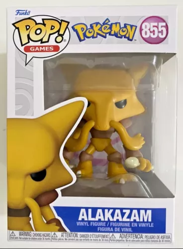 Funko POP! Games Pokemon Alakazam #855