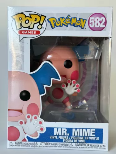 Funko POP! Games: Pokémon - Mr. Mime #582 Vinyl Figure NEW