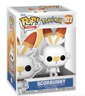 Funko Pop Games Pokemon SCORBUNNY #922  Vinyl Figure  Brand New In Box