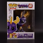 Funko POP! Games - Spyro The Dragon. Spyro and Sparx Figure #361 w/Protector