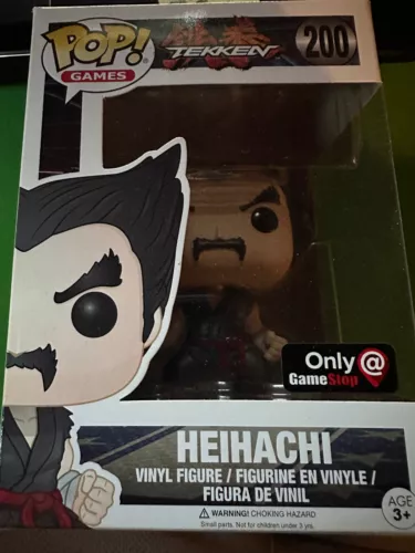 Funko Pop Games -  Tekken - Heihachi #200 Namco GameStop Exclusive Figure