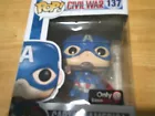 FUNKO POP GAMESTOP EXCLUSIVE: Civil War Movie - CAPTAIN AMERICA #137
