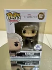 Funko Pop Geralt #1321 The Witcher Netflix W/soft Protector Shop Exclusive