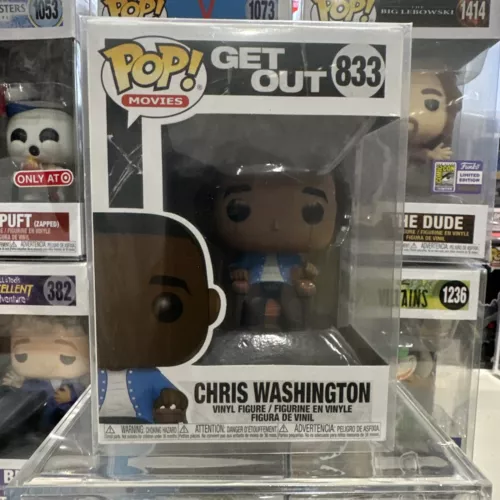 Funko Pop! Get Out - Chris #833 2019 Box Cut In The Left Side From Box Cutter