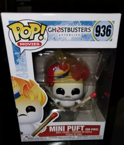 Funko Pop! Ghostbusters Afterlife Mini Puft on Fire #936