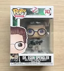 Funko Pop Ghostbusters Dr Egon Spengler #743 + Free Protector