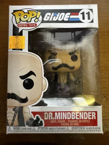Funko Pop! G.I. Joe Dr. Mindbender #11 Vinyl Figure F03