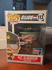 Funko Pop: G.I. Joe Sgt. Slaughter GameStop New York Comic Con #113 W/Protector