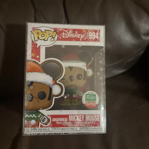 Funko Pop! Gingerbread Mickey #994 - Disney - Mouse - Exclusive - Vaulted