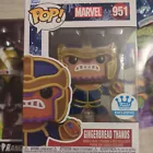 Funko Pop Gingerbread Thanos 951 Vinyl Marvel Figure Funko Exclusive Collectable