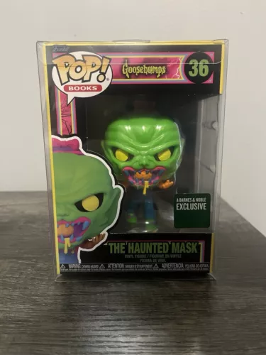 Funko Pop! Goosebumps -The Haunted Mask #36 GITD B&E EXCLUSIVE! w/pop Protector!