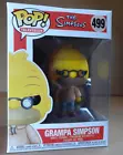 Funko POP! Grampa Simpson #499 - With Protector - Vaulted -BNIB