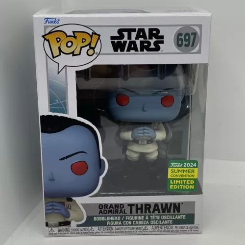 Funko Pop! Grand Admiral Thrawn (Steepling) Star Wars #697 SDCC 2024 Limited Edi