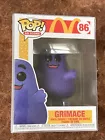 Funko Pop Grimace #86 McDonalds POP! Ad Icons Vinyl Figure In Protector - Rare