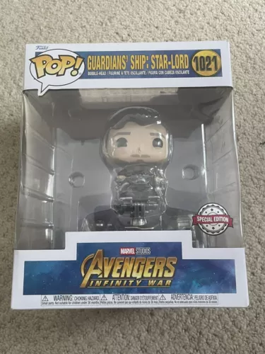 Funko POP! Guardians Ship Star Lord #1021 6”