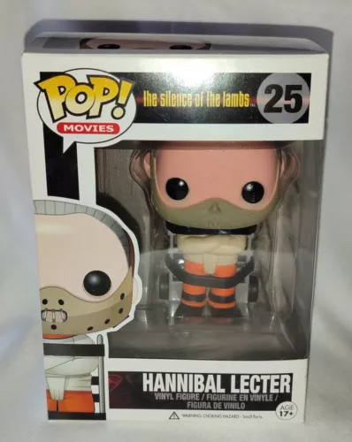 FUNKO POP HANNIBAL LECTER #25 THE SILENCE OF THE LAMBS ANTHONY HOPKINS NEW